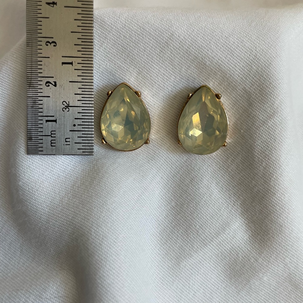 Large Rhinestone earrings